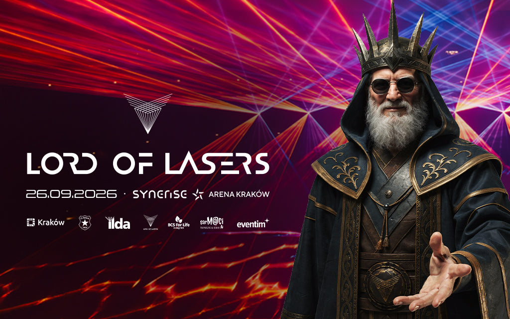 Lord of Lasers 2.0 na Synerise Arenie Kraków. Jubileuszowy akcent Wisły Kraków - TS Wisła Kraków 1906 - Przestrzeń Białej Gwiazdy