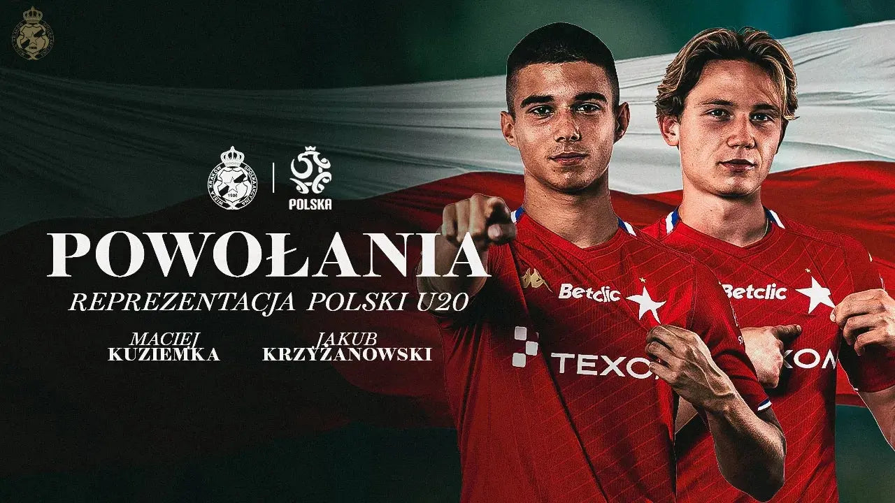 Zdjęcie: Maciej Kuziemka i Jakub Krzyżanowski z kolejnym powołaniem do kadry U-20