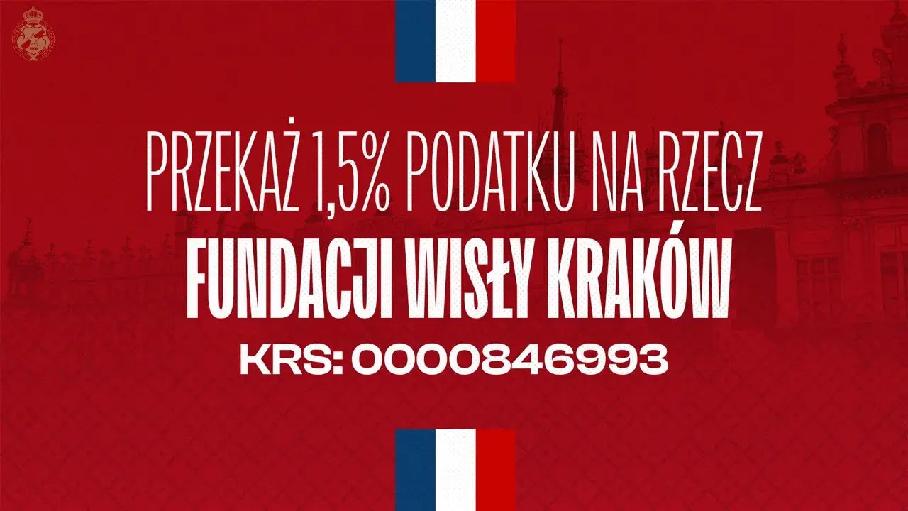 Zdjęcie: Przekaż 1,5% i wesprzyj rozwój Akademii Wisły Kraków