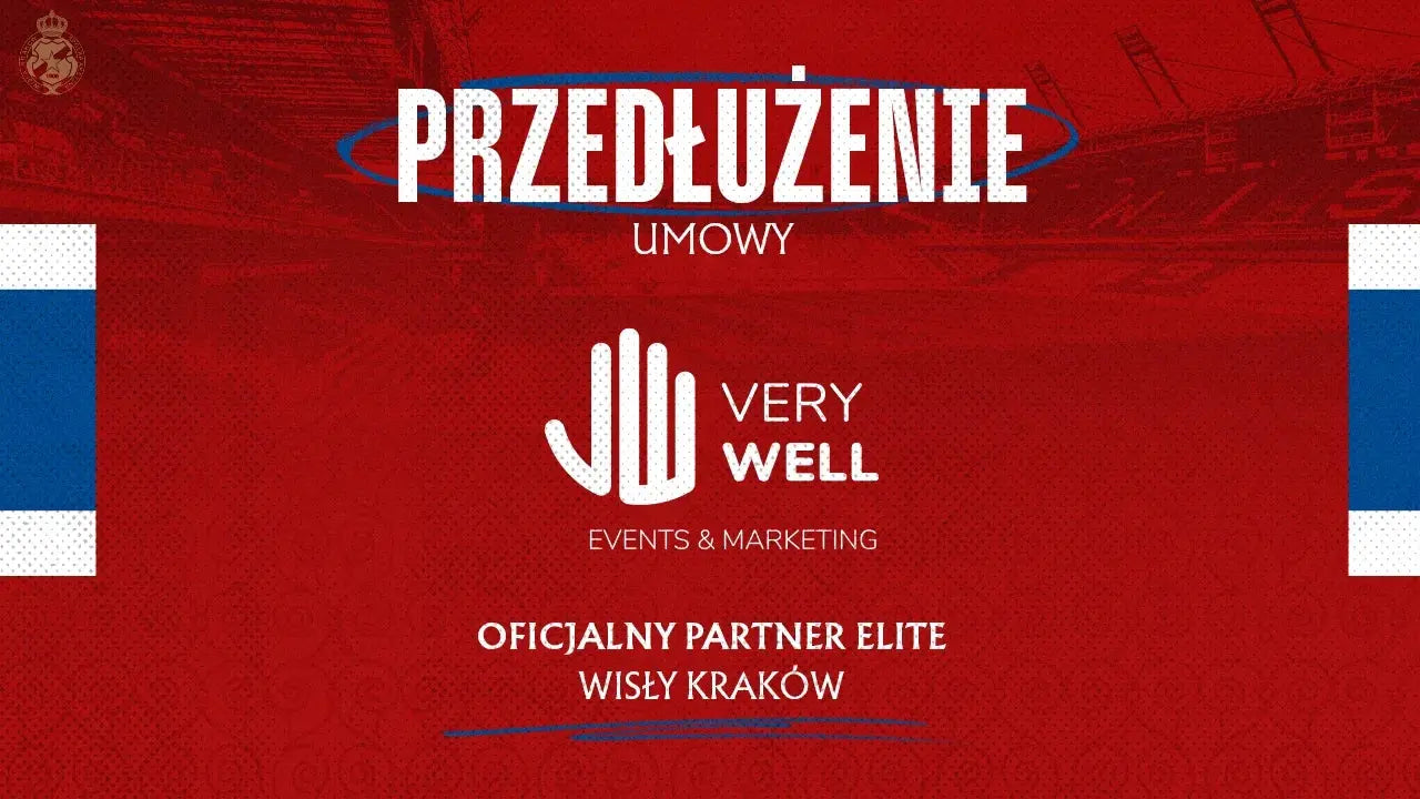 Zdjęcie: Very Well pozostaje w gronie Partnerów Elite Wisły Kraków