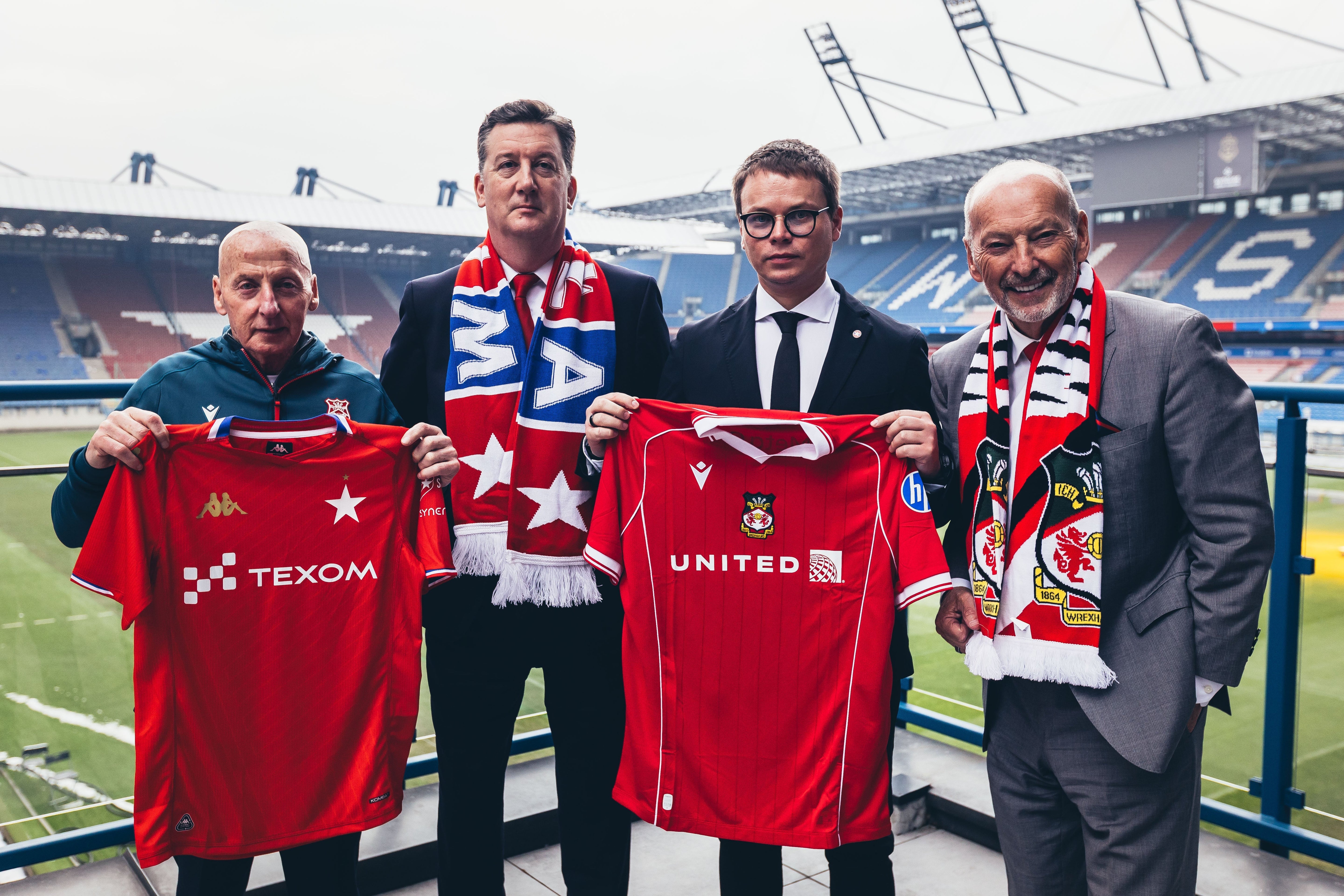 Wisła Kraków świętuje 120 lat: wyjątkowy mecz z Wrexham AFC - konferencja prasowa - Wisła Kraków® Official Platform