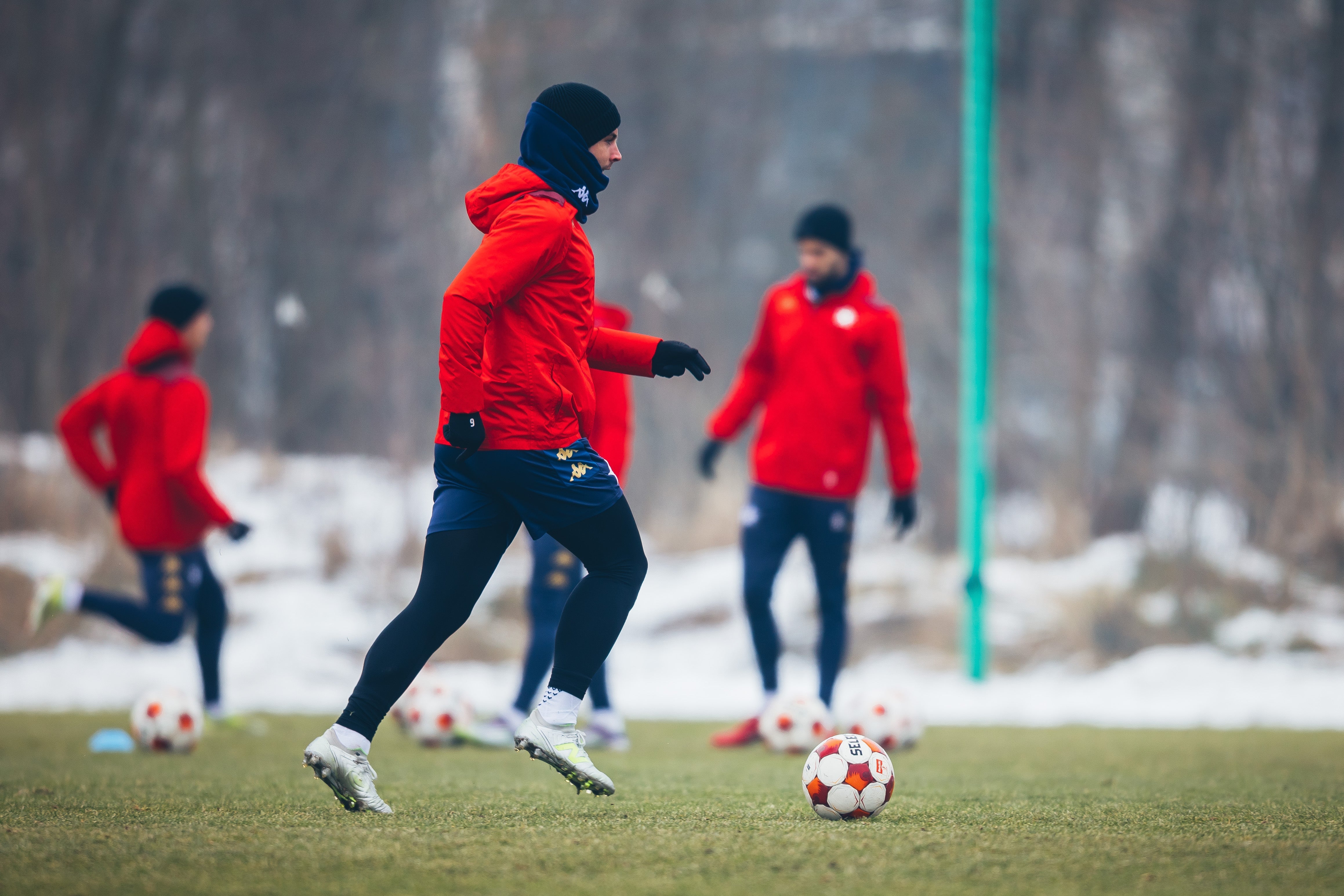 Trening przed meczem z GKS-em Tychy | ZDJĘCIA - Wisła Kraków® Official Platform
