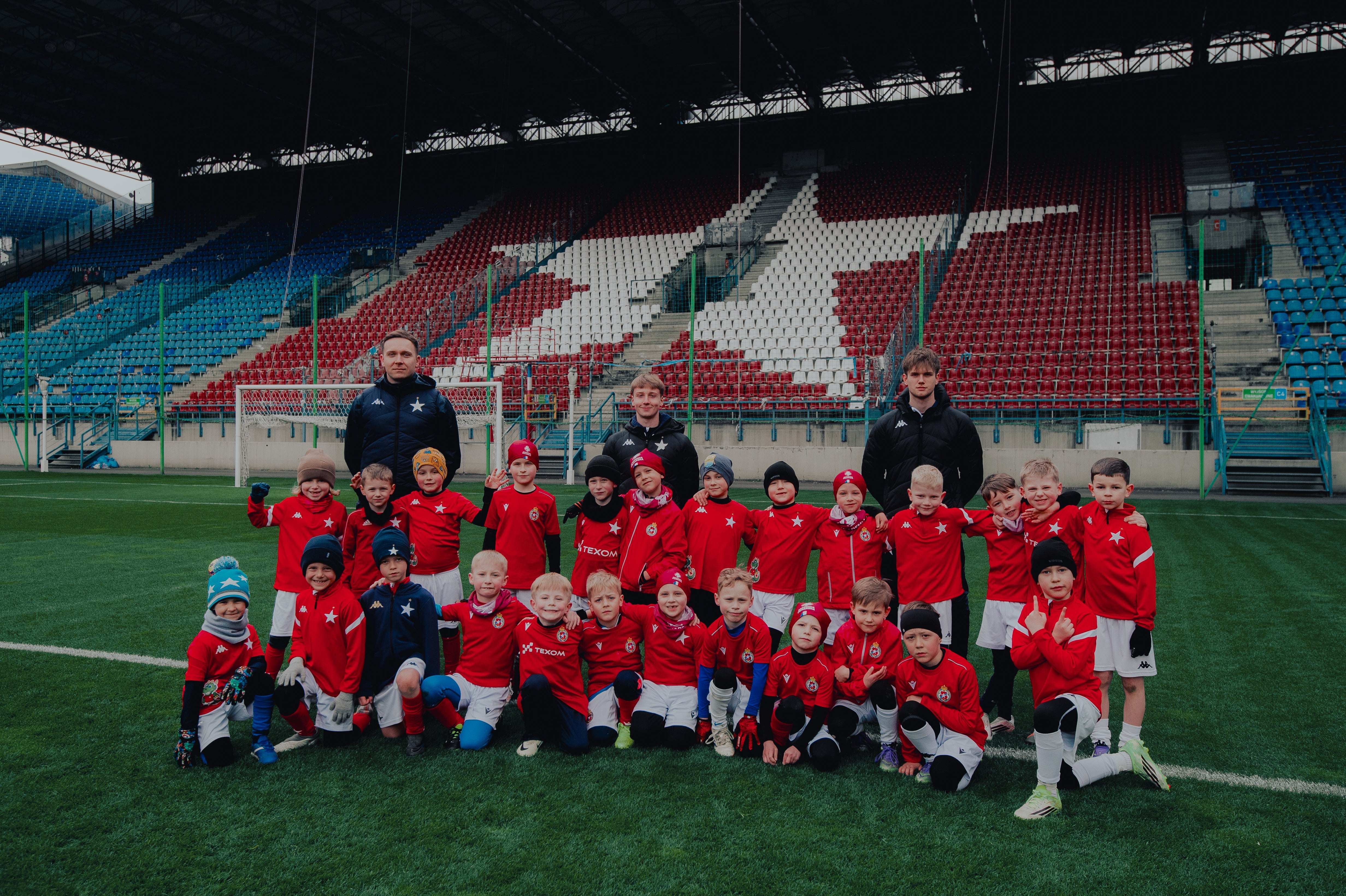 Trening Wisły Junior na Synerise Arenie Kraków - Wisła Kraków® Official Platform