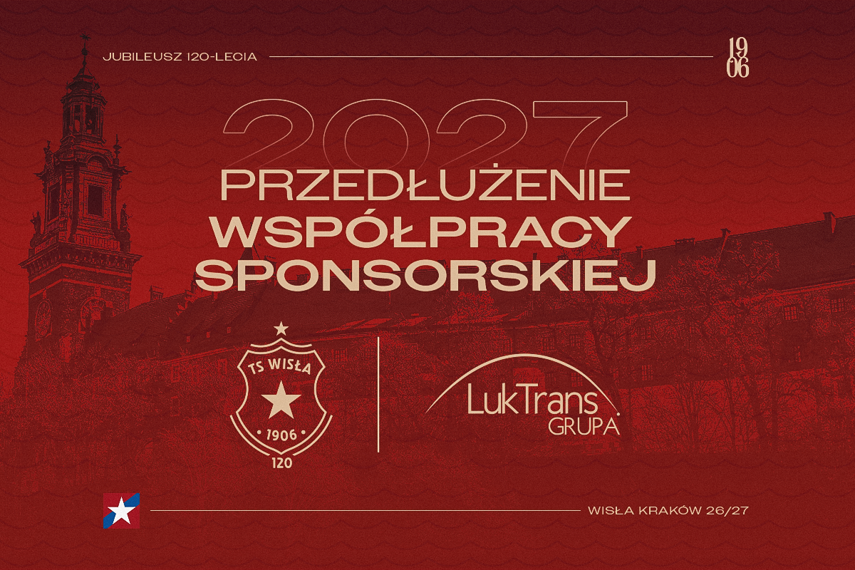 Grupa Luktrans przedłuża współpracę z Wisłą Kraków - Wisła Kraków® Official Platform
