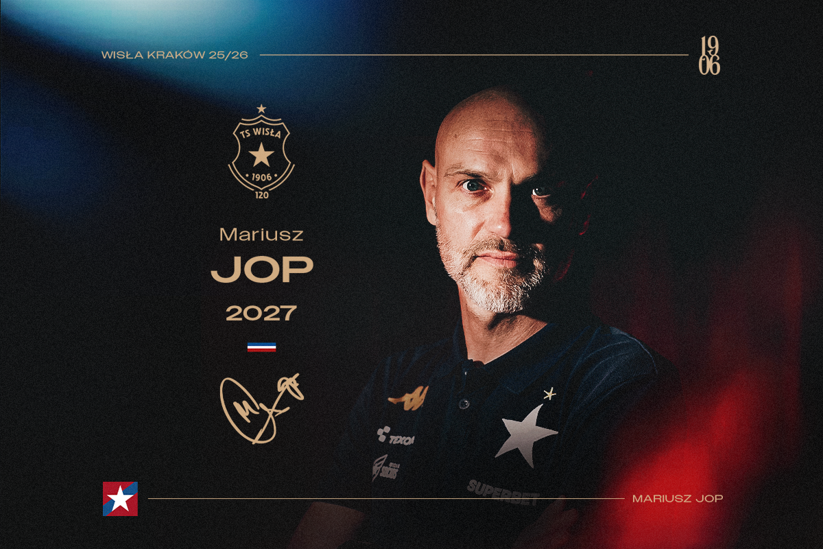 Mariusz Jop zostaje z Białą Gwiazdą! - Wisła Kraków® Official Platform