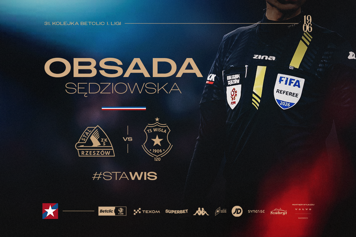 #STAWIS: Obsada sędziowska - Wisła Kraków® Official Platform