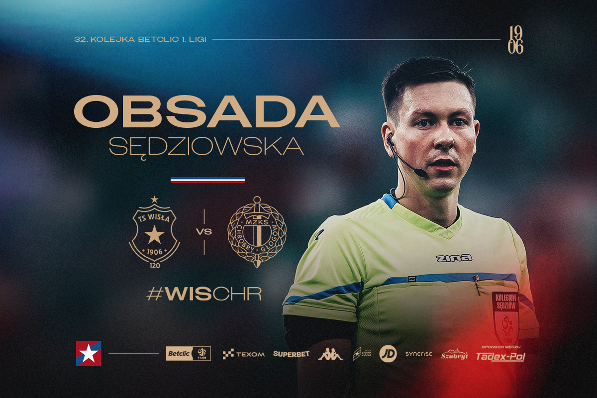 #WISCHR: Obsada sędziowska - Wisła Kraków® Official Platform