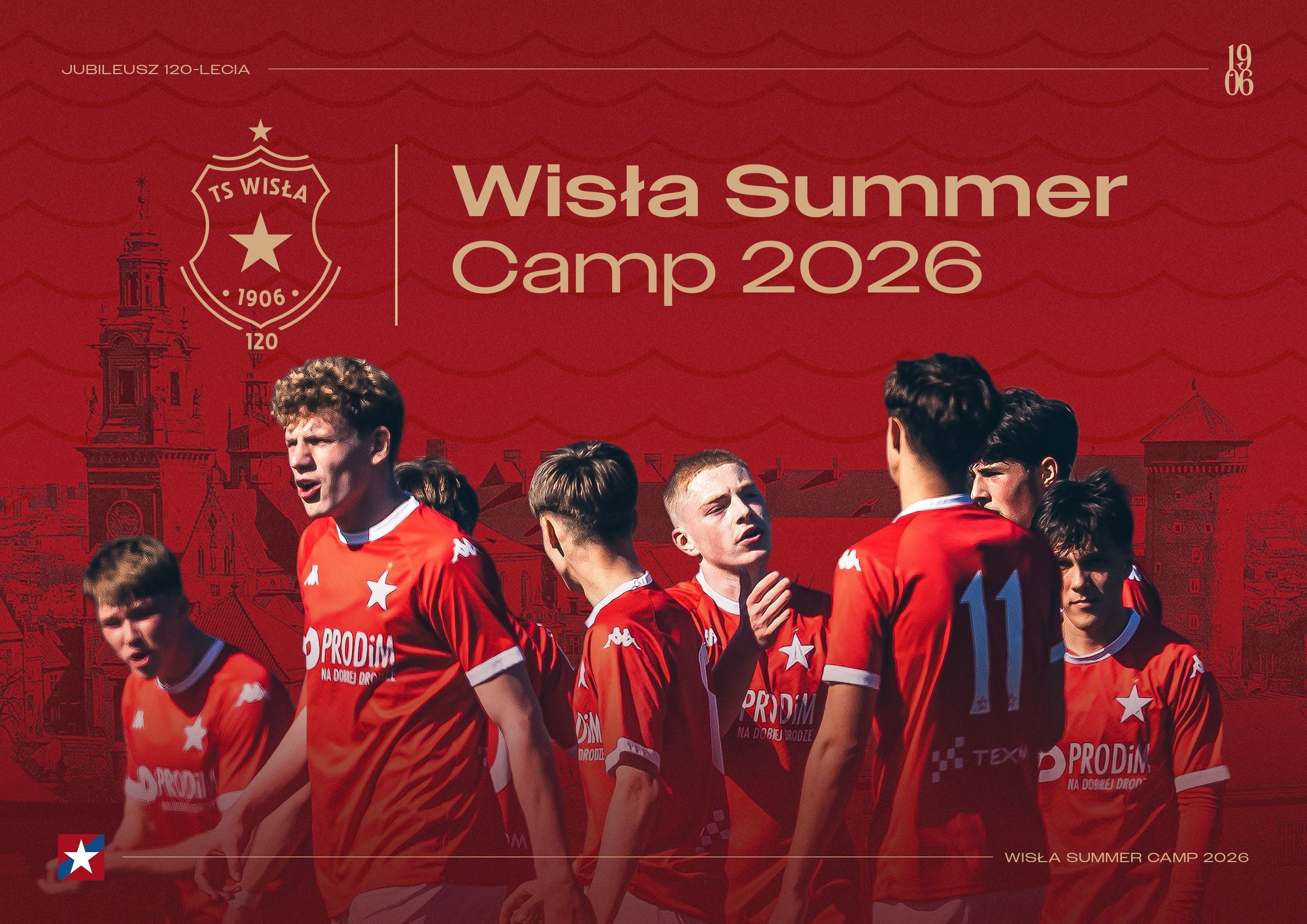 Wisła SUMMER CAMP 2026 – wakacyjne półkolonie dla najmłodszych na stadionie Wisła Kraków - Wisła Kraków® Official Platform