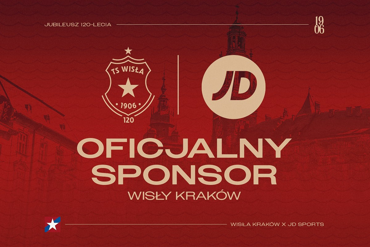 JD Sports nowym Sponsorem Wisły Kraków - Wisła Kraków® Official Platform