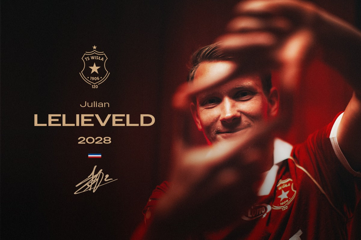 Julian Lelieveld zostaje w Wiśle Kraków do 30 czerwca 2028 roku!