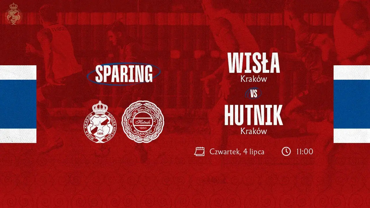 Zdjęcie: Wisła zagra sparing z Hutnikiem Kraków