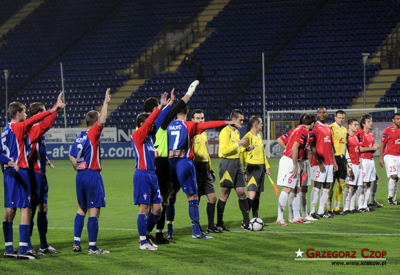 Wisła w ćwierćfinale — archiwum Wisły Kraków