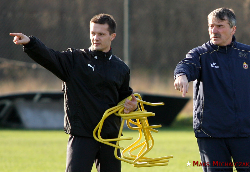 Wtorkowy trening — archiwum Wisły Kraków