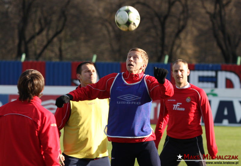 Ostatni trening — archiwum Wisły Kraków