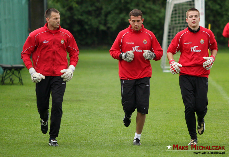 Wtorkowy trening — archiwum Wisły Kraków