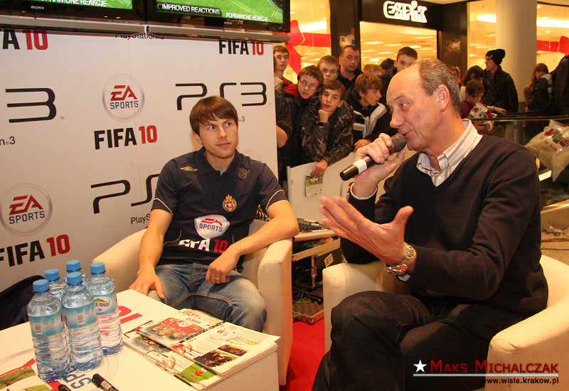 Turniej Fifa 10 z Wiślakami! — archiwum Wisły Kraków