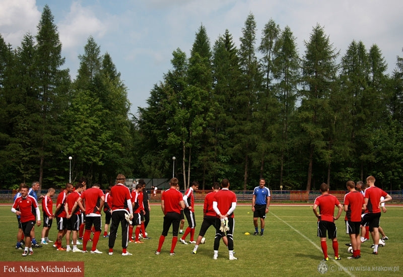Trening z Lameyem — archiwum Wisły Kraków