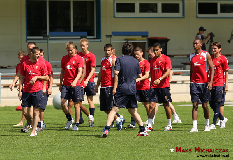 Trening pełen pojedynków! — archiwum Wisły Kraków
