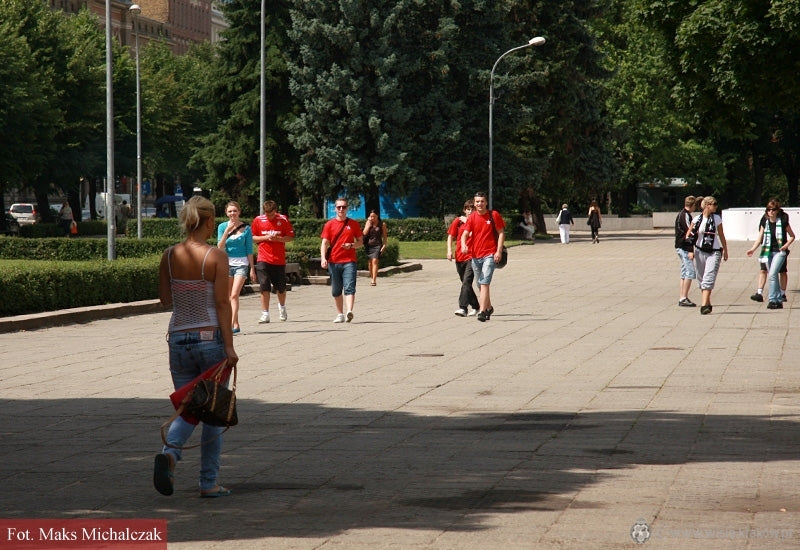 Oto Ryga i pierwsi kibice Wisły! — archiwum Wisły Kraków
