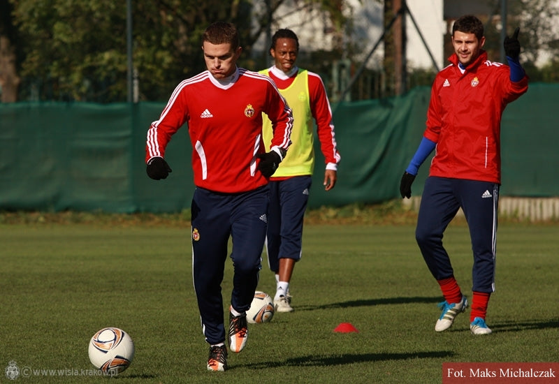 Przygotowania do meczu z Fulham — archiwum Wisły Kraków