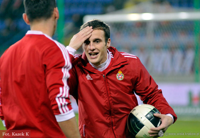 Wisła wygrywa z Widzewem — archiwum Wisły Kraków