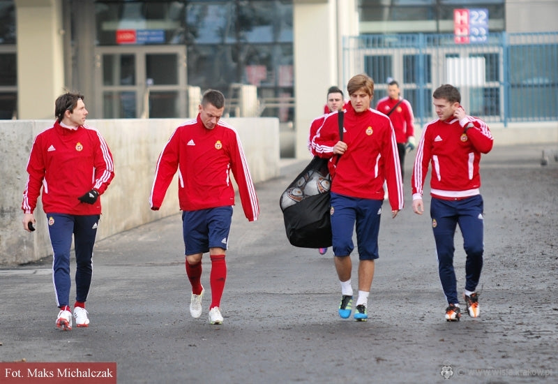 Pierwszy trening za Wiślakami — archiwum Wisły Kraków