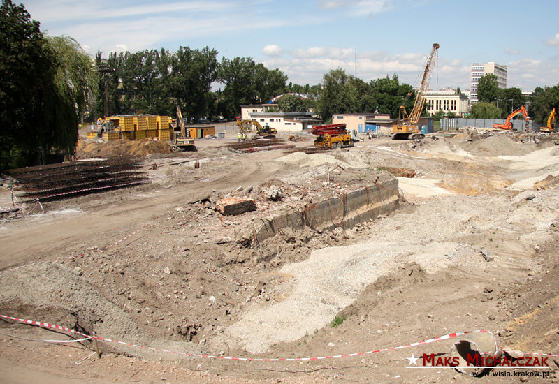 Budowa idzie do przodu! — archiwum Wisły Kraków