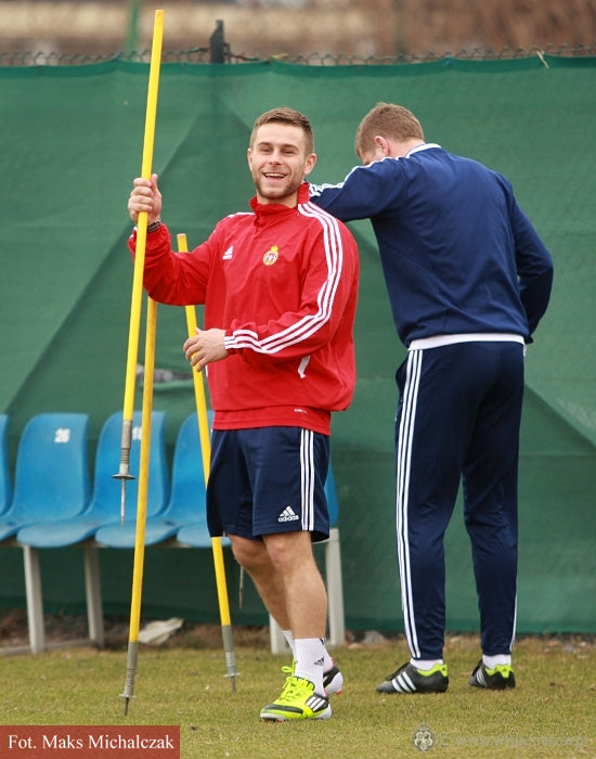 Trening z \"Sobolem\" i \"Małym\" — archiwum Wisły Kraków