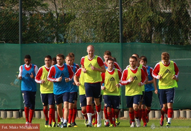 Ostatni trening Wiślaków — archiwum Wisły Kraków