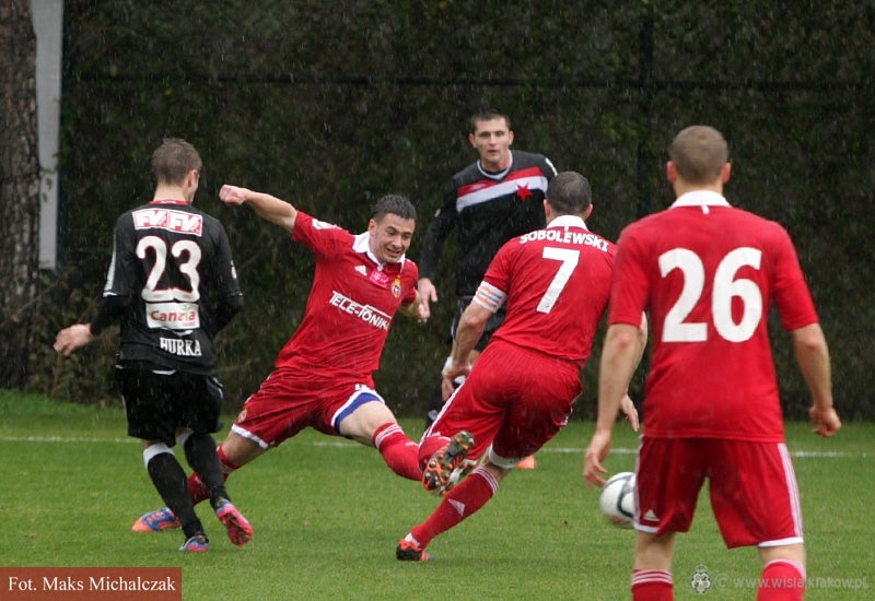 Wisła Kraków – Slavia Praga 0:2 — archiwum Wisły Kraków
