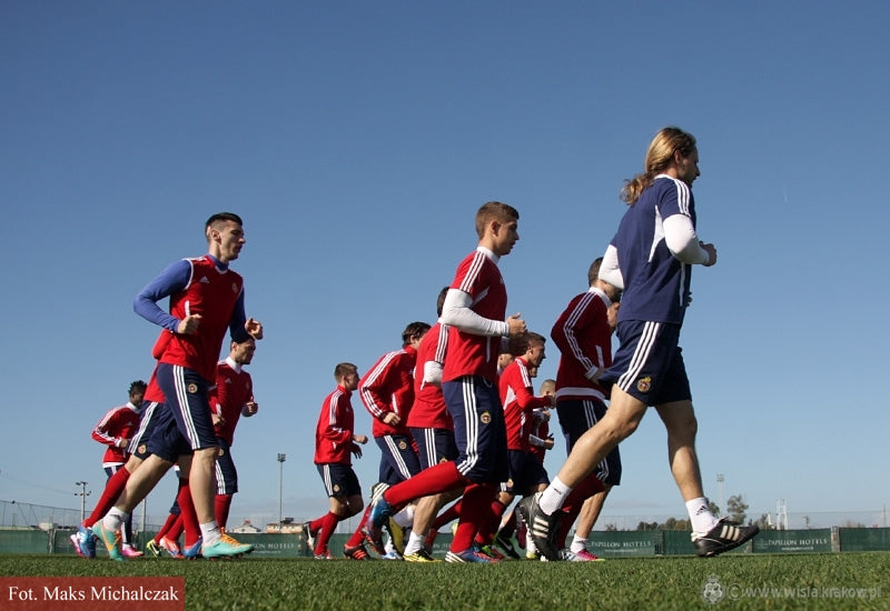 Trening z Chavezem — archiwum Wisły Kraków