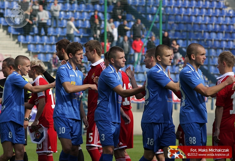Wisła II Kraków - Hutnik Nowa Huta 1:2 — archiwum Wisły Kraków
