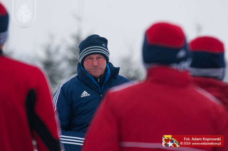 Zimowy trening — archiwum Wisły Kraków