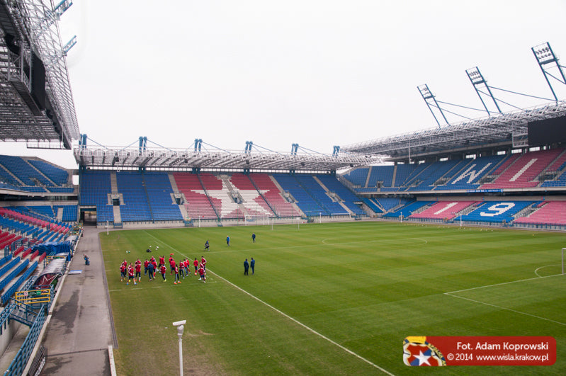 Ostatni trening przed Ruchem — archiwum Wisły Kraków