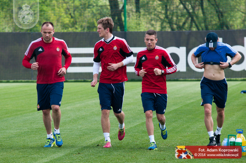 Trening z Chrapkiem — archiwum Wisły Kraków