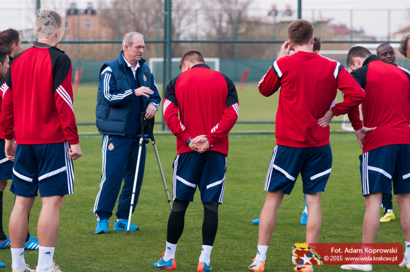 Trening strzelecki w Belek — archiwum Wisły Kraków