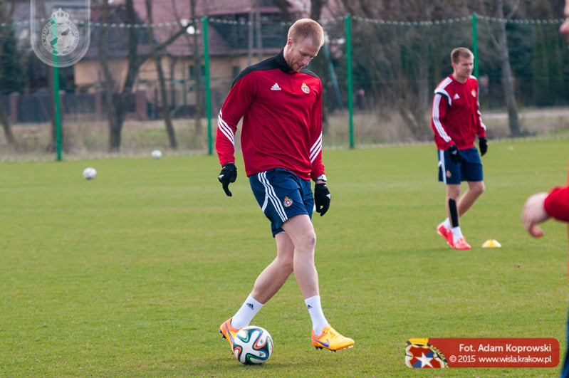 Trening z Czekajem — archiwum Wisły Kraków