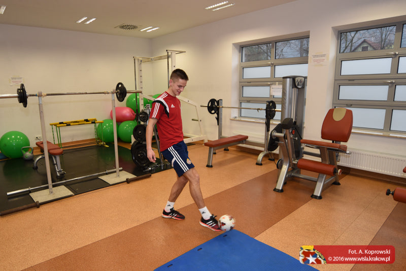 Pierwszy trening w 2016 — archiwum Wisły Kraków