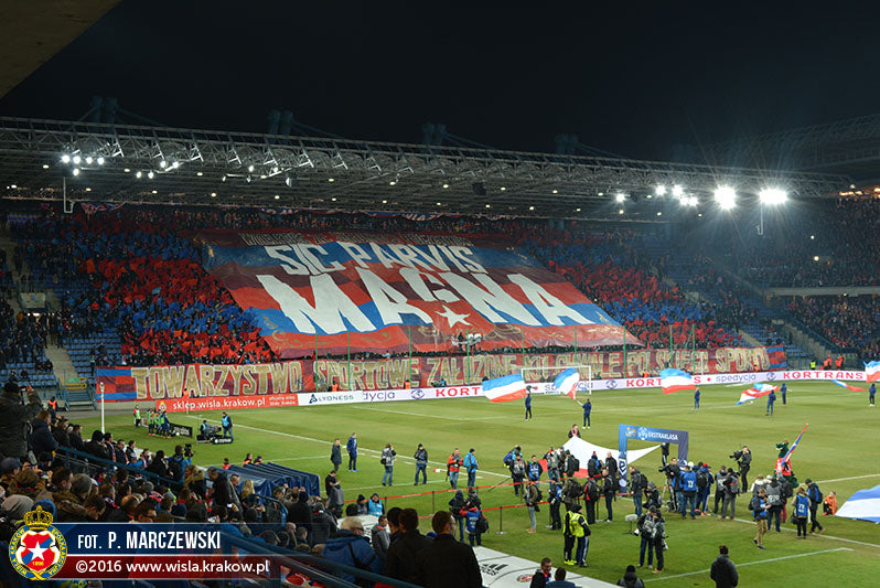 Remisowe 195. derby Krakowa — archiwum Wisły Kraków