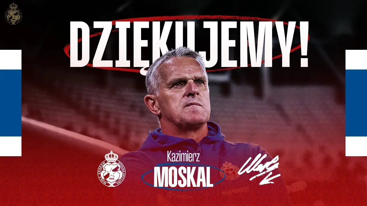 Zdjęcie: Kazimierz Moskal odchodzi z Wisły Kraków