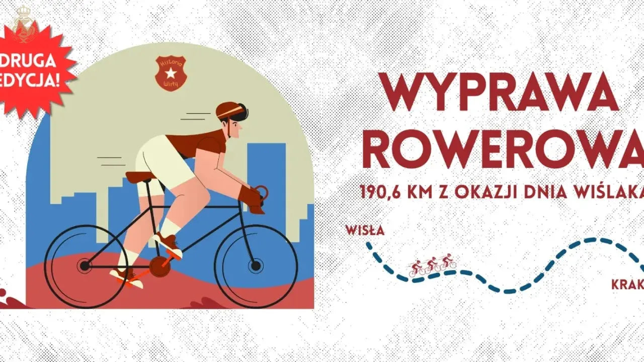 Zdjęcie: 190,6 km dla Wisły Kraków: rowerowy hołd kibiców