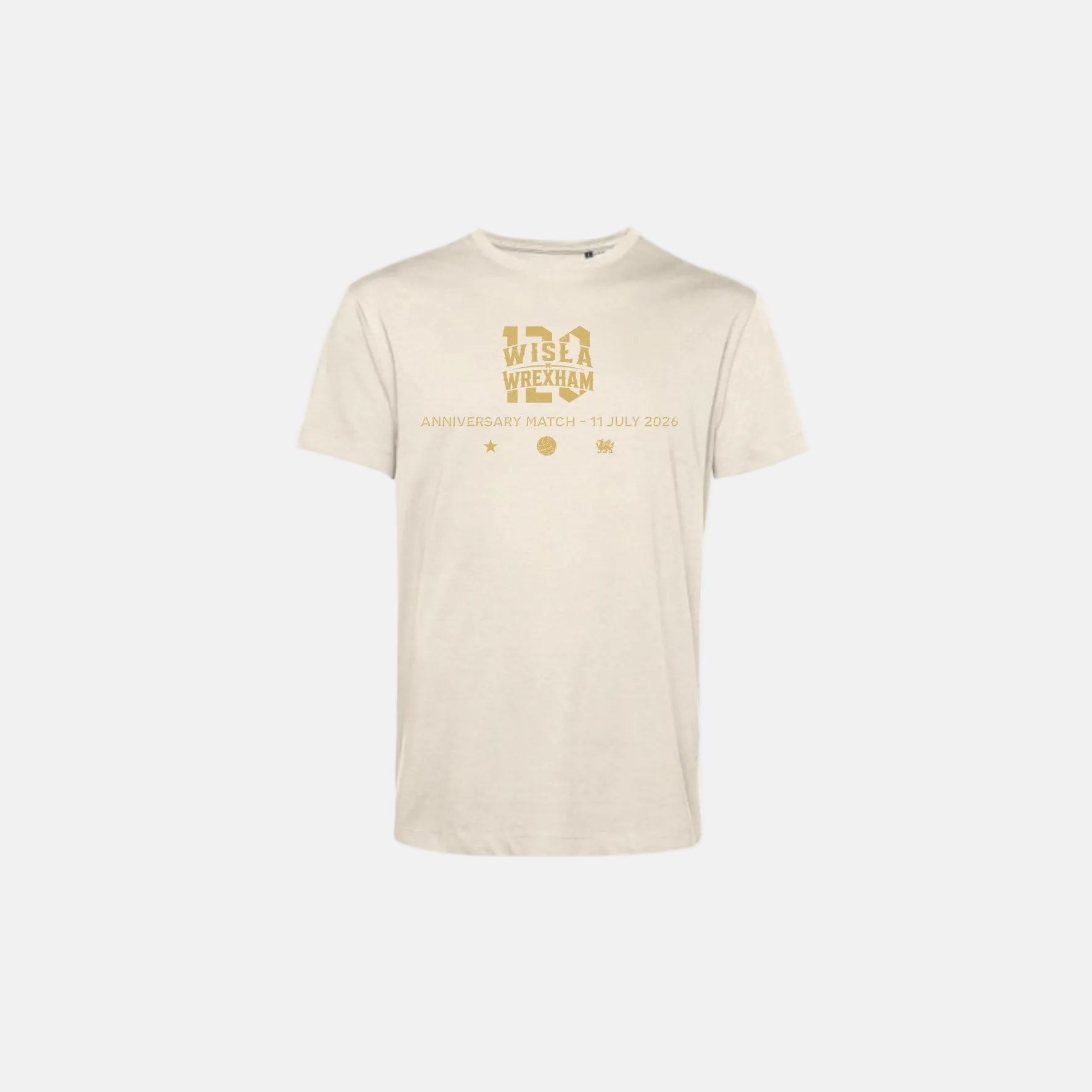 T-shirt Wisła Wrexham 120 - biały - Official FanShop - TS Wisła Kraków SA