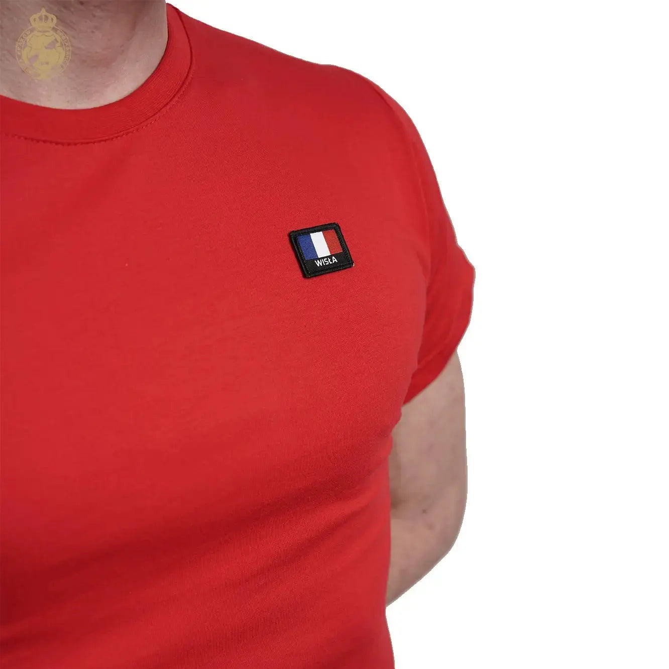 T-shirt Wisła basic - czerwony Official FanShop - TS Wisła Kraków SA