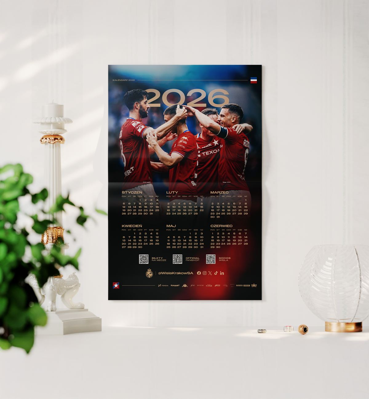 Kalendarz ścienny B1 - 2026