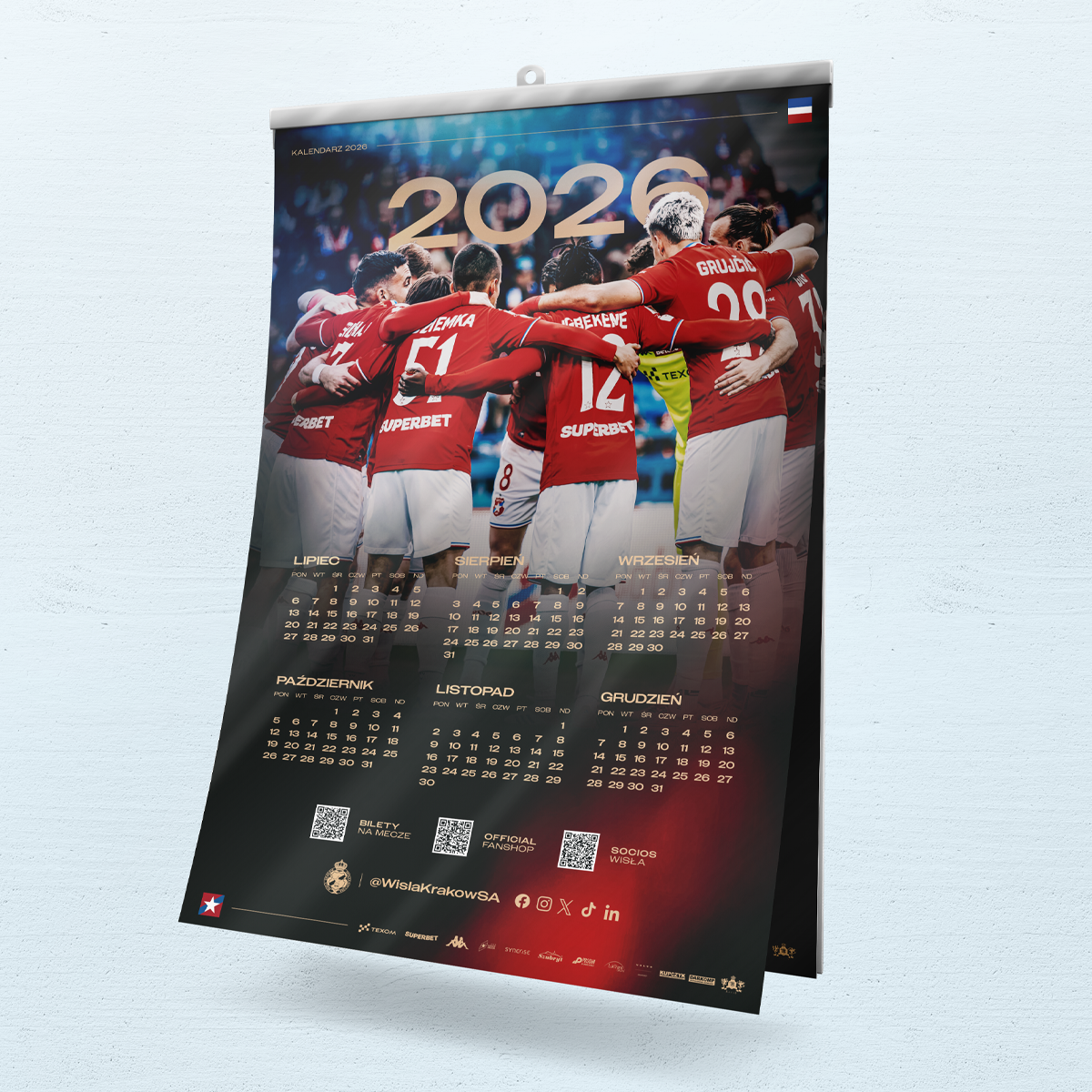 Kalendarz ścienny B1 - 2026