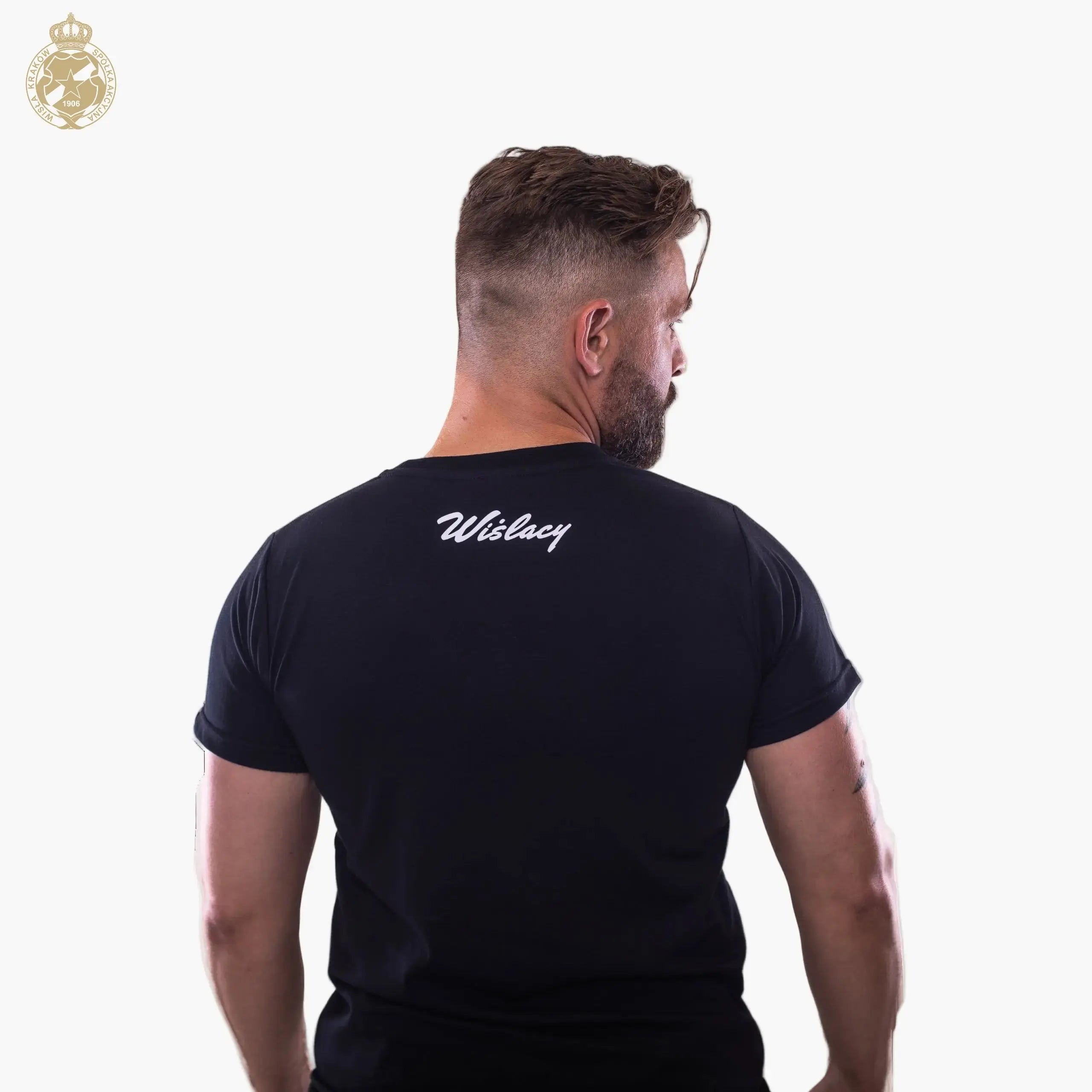 T-shirt Wiślacy - czarny Official FanShop - TS Wisła Kraków SA