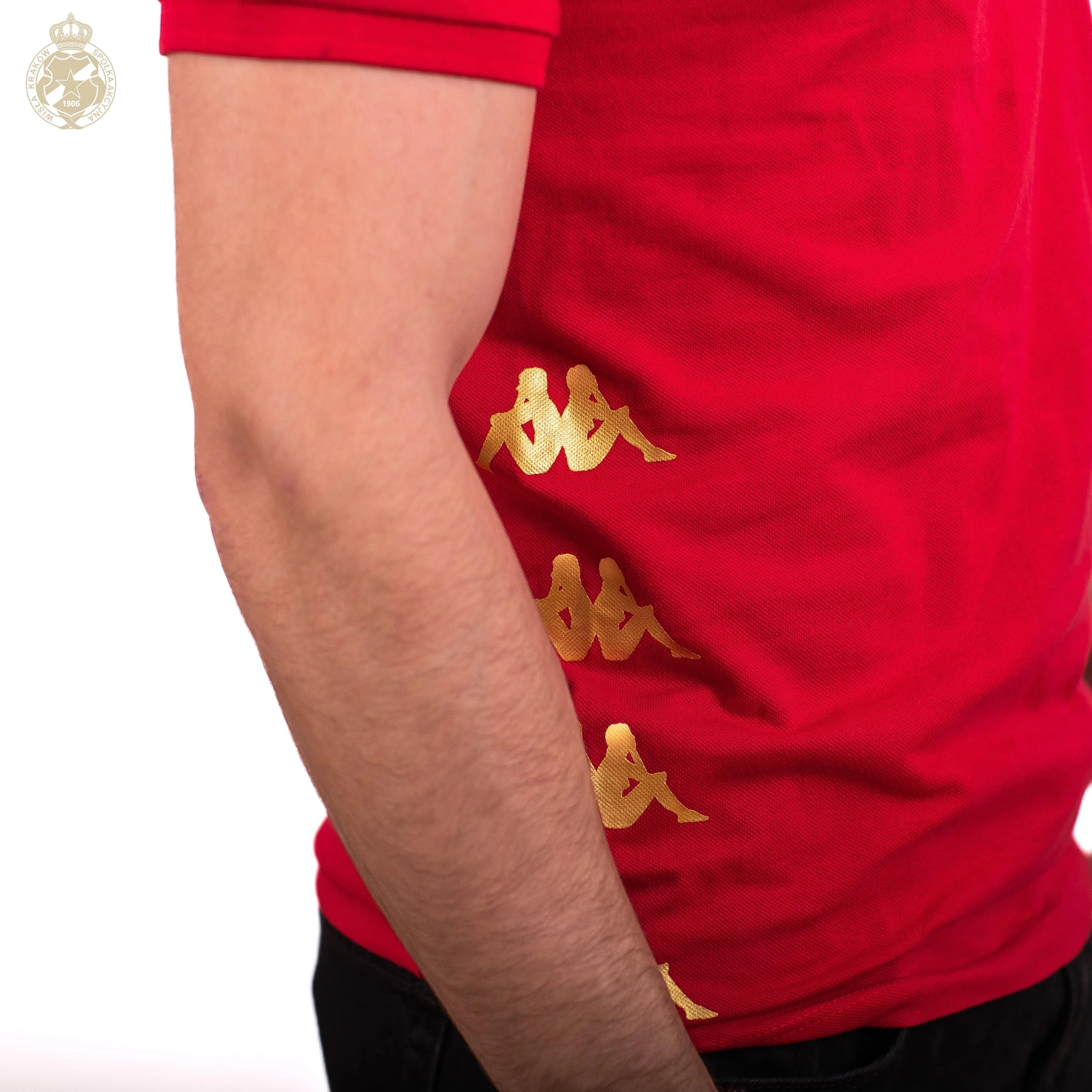 Kappa Polo GASTIO - czerwone Kappa