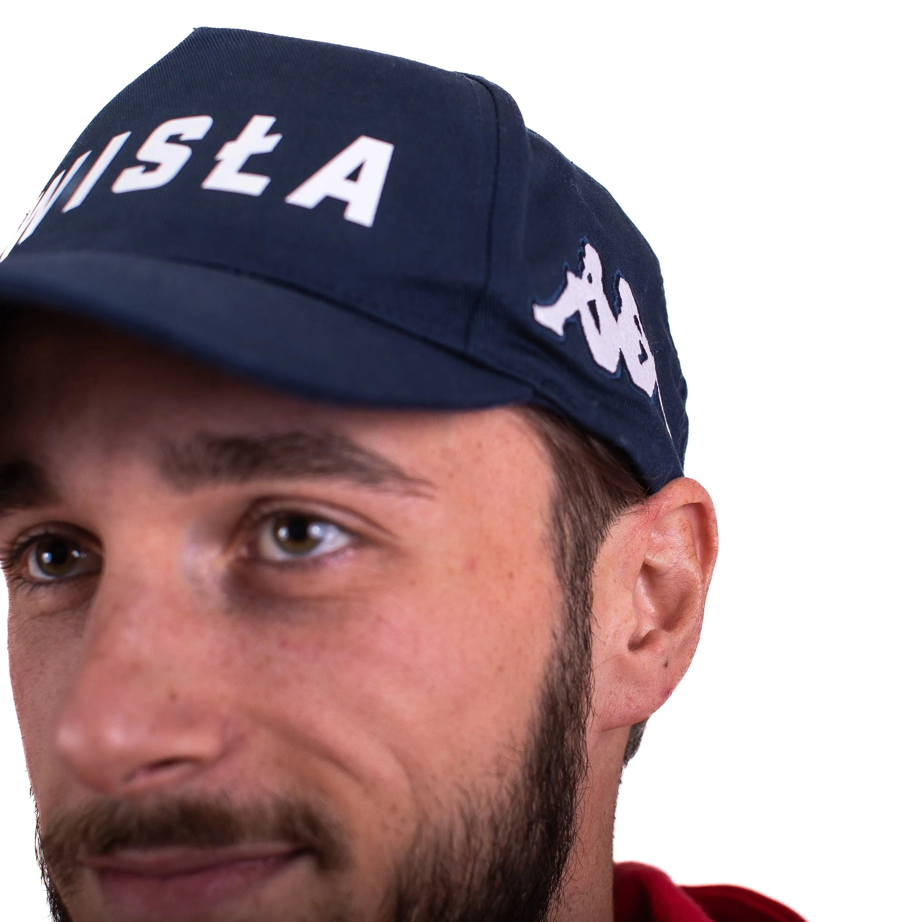 Kappa czapeczka z daszkiem BAPOV - granatowa TS Wisła Kraków SA