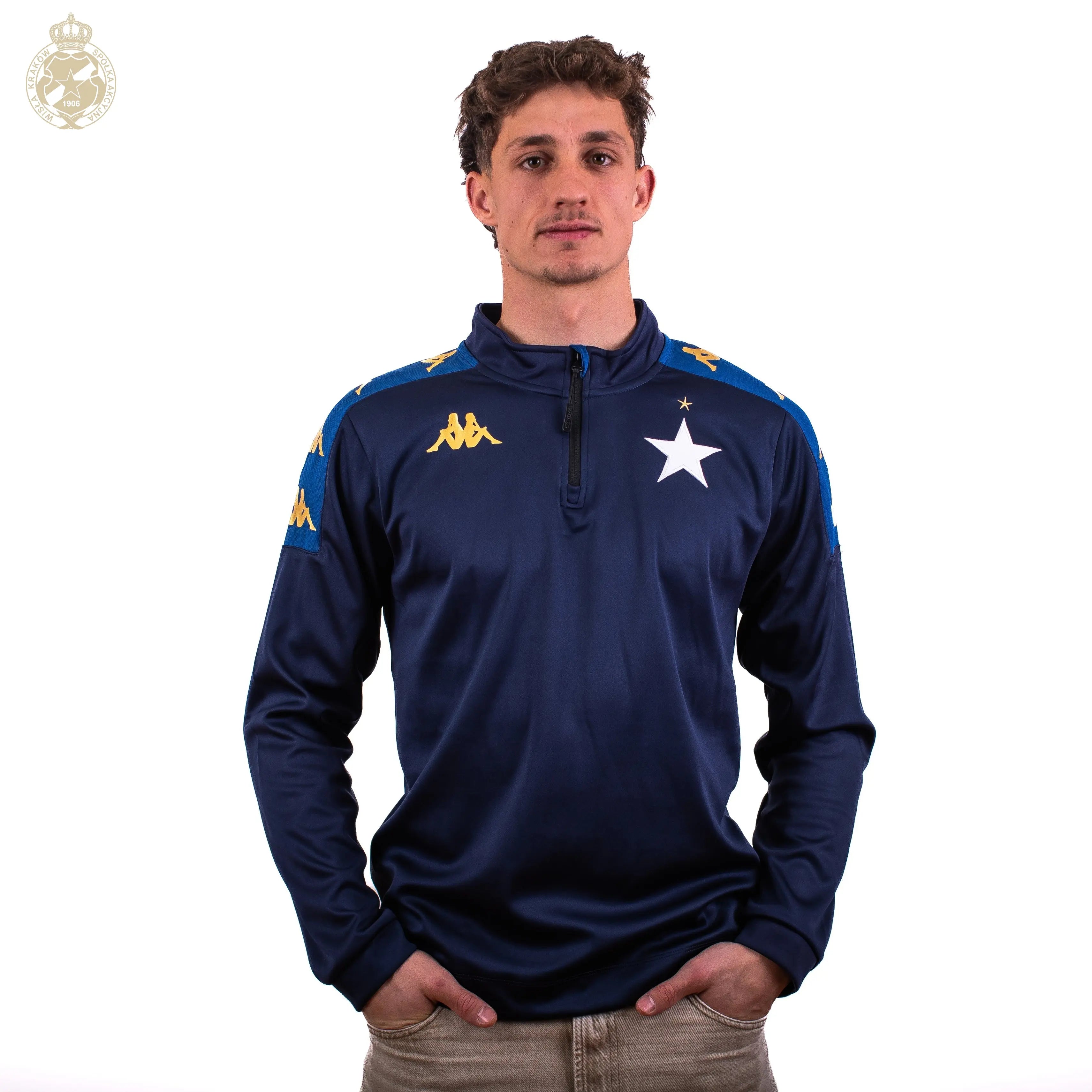 Kappa bluza treningowa GASSOLO - granatowa Kappa