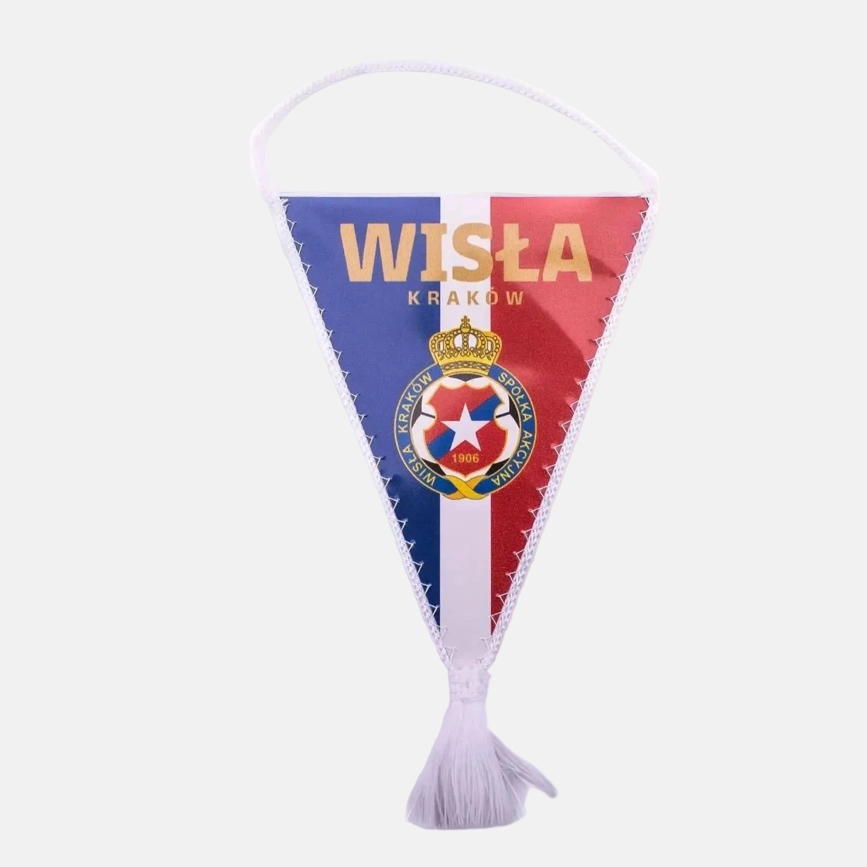 Proporczyk złota Wisła Kraków - mały TS Wisła Kraków SA